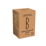 Hawa Komplex B Metilado Hawa Pharma em cápsulas, suplemento alimentar com vitaminas do complexo B em formas ativas.
