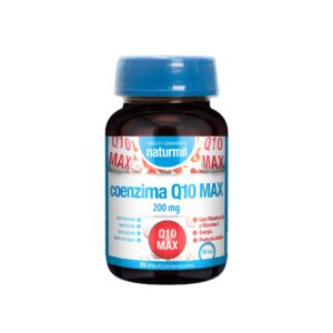 Coenzima Q10 Max 200mg 30 cápsulas Naturmil suplemento alimentar com 200 mg de coenzima Q10