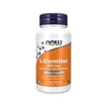 L-Carnitina 500mg 60 cápsulas da Now Foods em suplemento alimentar em cápsulas