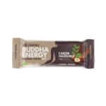 Barra energética Buddha Energy Bar Iswari de alfarroba e avelã em embalagem individual de 35g