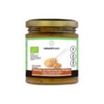 Manteiga de Caju Bio da Naturefoods em frasco de 170 gramas, manteiga 100% de cajus biológicos.