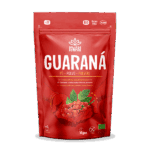 Guaraná em pó Iswari 70g de origem natural, ideal para energia e vitalidade no dia a dia.