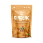 Ginseng siberiano em pó Iswari em embalagem de 150g para preparação de bebidas e receitas funcionais
