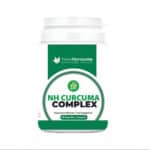 NH Curcuma Complex 60 cápsulas da Novo Horizonte em frasco branco com rótulo identificativo.