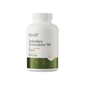 Tribulus Terrestris OstroVit com 360 comprimidos, suplemento alimentar em formato económico para uso diário.