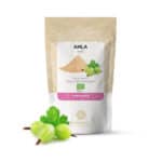 Amla em pó 125g BioSamara, suplemento alimentar vegetal em embalagem doypack.