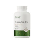 Ashwagandha OstroVit com 90 comprimidos, suplemento alimentar de origem vegetal para bem-estar diário.