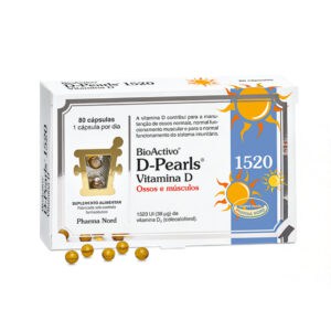 BioActivo Vitamina D 1520UI 80 Cápsulas Pharma Nord
