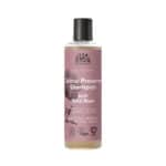 Shampoo de Rosa Selvagem para cabelo pintado 250ml da Urtekram em frasco verde.