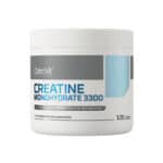 Creatine Monohydrate 3300mg 120 cápsulas OstroVit, suplemento de creatina em cápsulas para apoio ao desempenho físico.