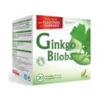 Ginkgo Biloba ampolas CHI suplemento alimentar com ginkgo para memória e circulação