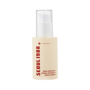 Creme Seoul 1988 Retinal Liposome 1% + Fermented Rice 50ml K-Secret com retinal encapsulado e arroz fermentado para firmeza e luminosidade da pele.