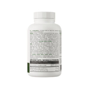 Ashwagandha OstroVit com 90 comprimidos, suplemento alimentar de origem vegetal para bem-estar diário.