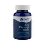 Keto Electrolyte Tablets 90 comprimidos da Trace Minerals em frasco, suplemento de eletrólitos para dieta cetogénica.