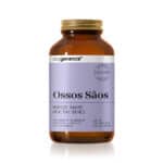 Ossos Sãos 120 Cápsulas Ecogenetics com cálcio, vitaminas D3 e K2, magnésio e nutrientes articulares para apoio ósseo e músculo-esquelético.
