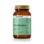 Probiotics 60 Cápsulas Ecogenetics com probióticos e prebióticos para apoiar o equilíbrio da flora intestinal e o bem-estar digestivo.