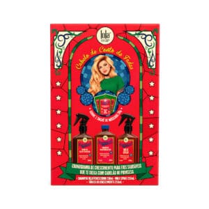 Kit Rapunzel Cabelo de Conto de Fadas Lola para cuidado capilar e fortalecimento do cabelo