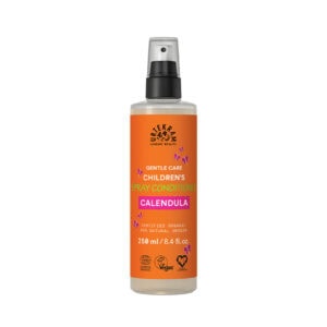 Condicionador de Calêndula Spray para Criança 250ml da Urtekram em frasco com aplicador spray.