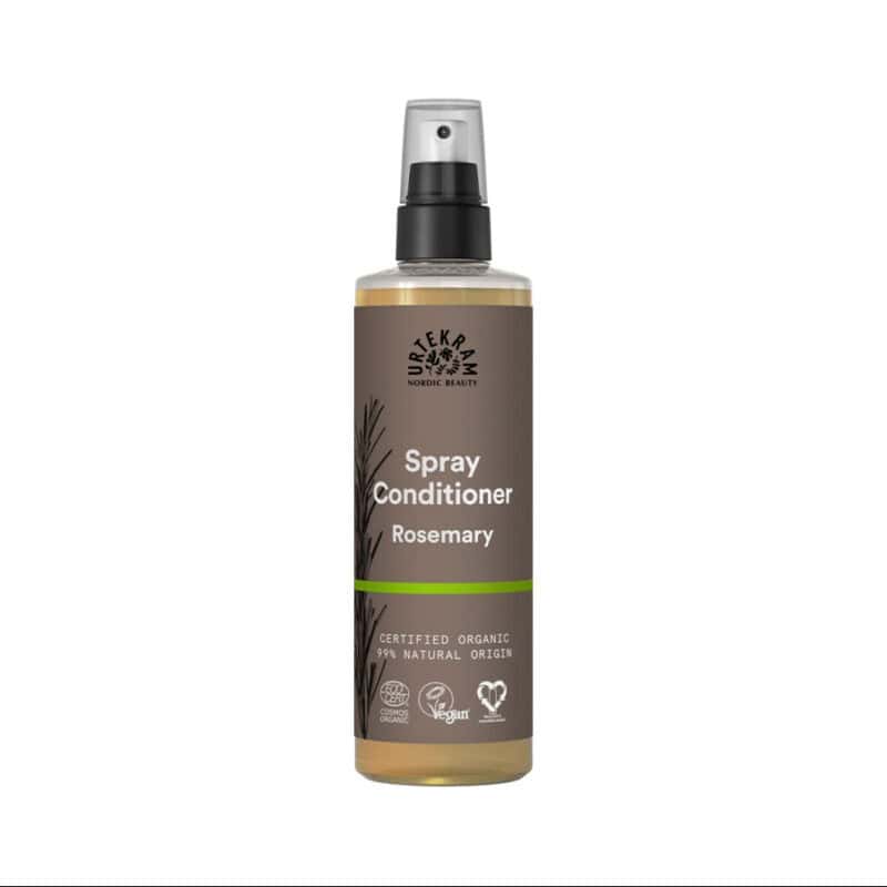 Condicionador de Alecrim Spray 250ml da Urtekram em frasco com aplicador spray.