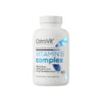 Vitaminas do Complexo B OstroVit com 90 comprimidos, suplemento alimentar para complementar a ingestão diária de vitaminas do grupo B.
