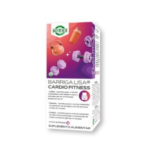 Barriga Lisa Cárdio Fitness 500ml Sovex, suplemento líquido para complementar uma rotina ativa e equilibrada.