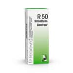 R50 Strontium-Gastreu Gotas Orais 50ml Dr. Reckeweg em frasco de vidro com conta-gotas