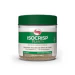 Isocrisp Plant Neutro 240 g da Vitafor, proteína vegetal crocante em pote, ideal para complementar refeições e snacks.