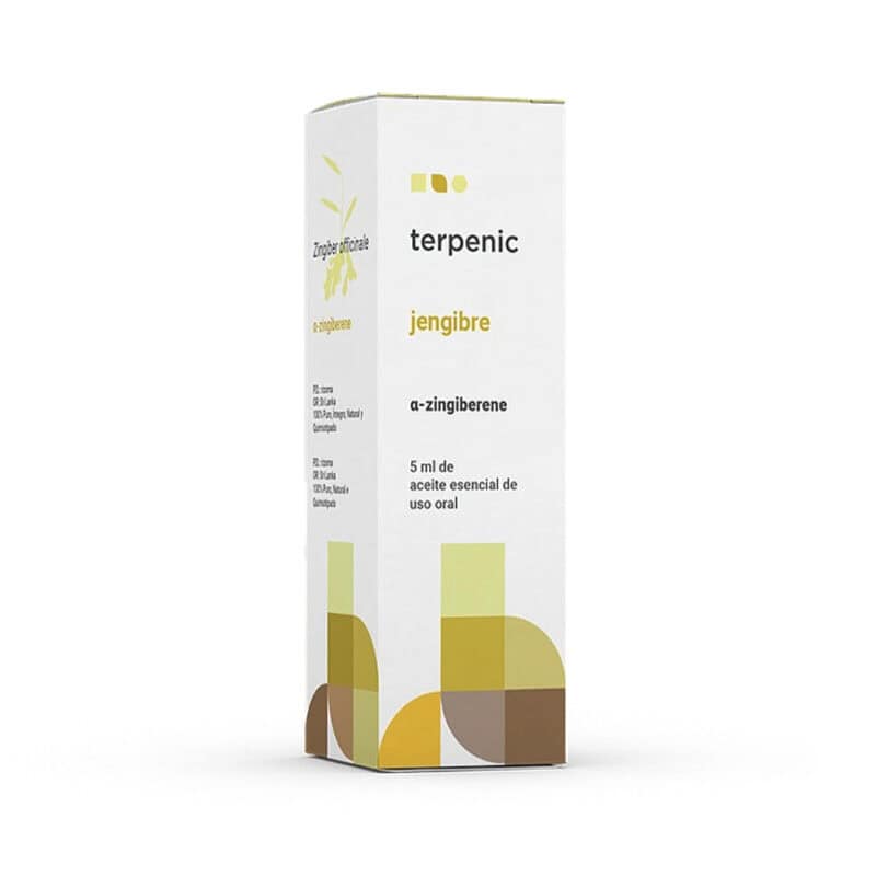 Óleo Essencial de Gengibre 5ml Terpenic é um óleo essencial de uso oral.