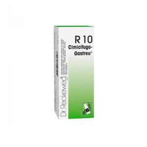 R10 Cimicifuga-Gastreu Gotas Orais 50ml Dr. Reckeweg, produto em gotas orais com fórmula homeopática.