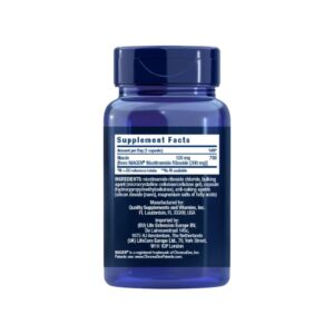 NAD+ Cell Formula 300mg 30 Cápsulas Life Extension, suplemento com NIAGEN® nicotinamida ribosídeo para apoio à energia e metabolismo celular.