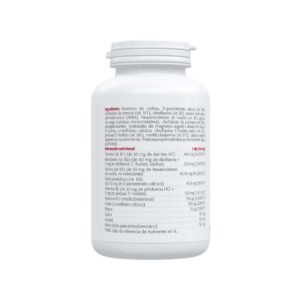 Ultra B Complex 60 Cápsulas Sura Vitasan, suplemento de vitaminas do complexo B com colina e inositol.