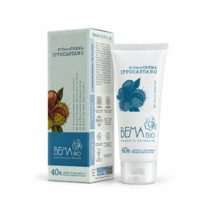Bioecocrema Castanheiro-da-Índia 100 ml da Bema Bio, creme corporal de origem natural para massagem e cuidado diário da pele.