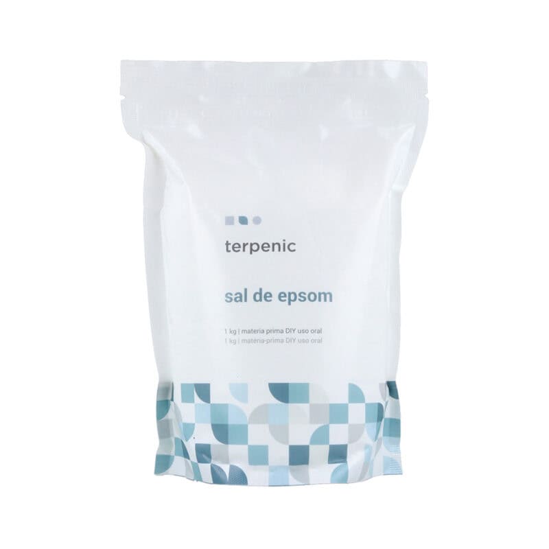 O Sal de Epsom 1kg Terpenic é um produto à base de sulfato de magnésio heptahidratado, conhecido pela sua utilização em banhos e peelings corporais. É uma fonte de magnésio e destaca-se pela sua versatilidade no cuidado do corpo e bem-estar diário.