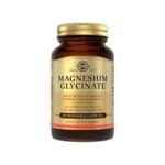 Bisglicinato de Magnésio 60 Cápsulas Solgar, suplemento de magnésio quelado para o normal funcionamento muscular e do sistema nervoso.