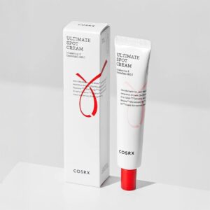 Ultimate Spot Cream 30g COSRX, creme de cuidado localizado para zonas com imperfeições.
