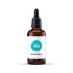 Vitamina B12 Líquida 50ml Viridian, suplemento alimentar vegan com metilcobalamina e adenosilcobalamina.
