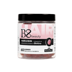 B8 Beauty Hair & Skin 60 gomas Naturando suplemento alimentar para cabelo e pele