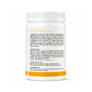 Collagen Manga 300gr Auri Foods, suplemento em pó com colagénio hidrolisado, magnésio, MSM, vitamina D3, vitamina C e ácido hialurónico.