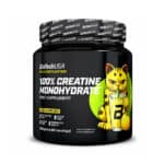 100% Creatine Monohydrate Yuzu 300gr BiotechUSA, creatina monohidratada em pó com sabor a yuzu para apoio ao desempenho desportivo.