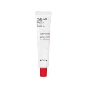 Ultimate Spot Cream 30gr COSRX, creme localizado com Centella AC-Rx, calamina, óxido de zinco e aloé vera para pele com imperfeições.