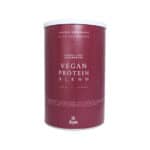 Vegan Protein Blend Frutos Vermelhos 450gr Auri Foods, proteína vegetal em pó com proteína de ervilha fermentada e hidrolisada.