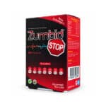 Zumbid Stop 60 cápsulas da CHI, suplemento alimentar com ginkgo biloba, alho, grainha de uva, crataegus e vitaminas A, B6 e E.