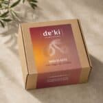 Sabão com Cereja do Fundão Edição Limitada DAKI, sabão artesanal com azeite virgem e aroma frutado.