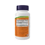 Ashwagandha 450mg 90 Cápsulas Vegetais Now Foods em embalagem branca com tampa laranja.
