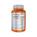 Beta-Alanina 750mg 120 Cápsulas NOW Foods, suplemento com CarnoSyn® beta-alanina para apoio à resistência muscular no treino.