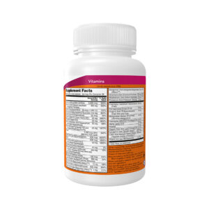 EVE Multivitaminas e Minerais 120 Cápsulas NOW Foods, suplemento multivitamínico sem ferro com vitaminas, minerais, arando, ácido alfa-lipóico e CoQ10 para mulheres adultas.