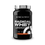 Radical Whey Caramelo Salgado 1kg Scitec Nutrition, proteína whey em pó com concentrado e isolado de soro de leite, creatina e aminoácidos.