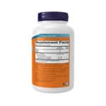 Ultra Omega 3 Fish Oil 180 Cápsulas Peixe Now Foods em embalagem branca com tampa laranja.