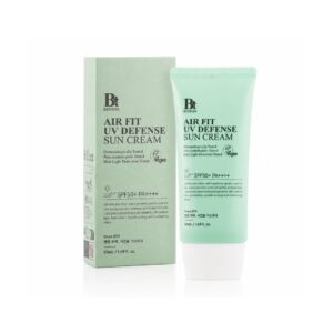 Protetor Solar Air Fit UV Defense SPF50+ 50ml Benton com centella asiática e textura leve sem efeito esbranquiçado