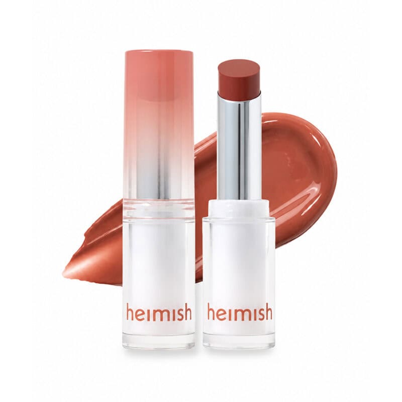 Batom Ever Glow Glaze Color Balm Heimish N.º 05 Remember Amber, em embalagem de 3,1 g.